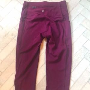 Lululemon Crop Leggings Size 4